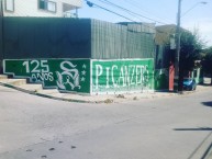 Mural - Graffiti - Pintada - Mural de la Barra: Los Panzers • Club: Santiago Wanderers