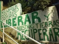 Mural - Graffiti - Pintada - Mural de la Barra: Los Panzers • Club: Santiago Wanderers