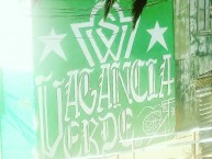 Mural - Graffiti - Pintada - Mural de la Barra: Los Panzers • Club: Santiago Wanderers