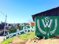 Mural - Graffiti - Pintada - Mural de la Barra: Los Panzers • Club: Santiago Wanderers