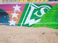 Mural - Graffiti - Pintada - Mural de la Barra: Los Panzers • Club: Santiago Wanderers