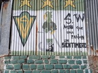 Mural - Graffiti - Pintada - Mural de la Barra: Los Panzers • Club: Santiago Wanderers