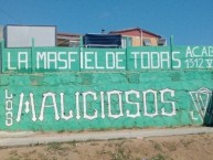 Mural - Graffiti - Pintada - Mural de la Barra: Los Panzers • Club: Santiago Wanderers