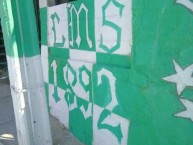 Mural - Graffiti - Pintada - Mural de la Barra: Los Panzers • Club: Santiago Wanderers