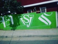 Mural - Graffiti - Pintada - Mural de la Barra: Los Panzers • Club: Santiago Wanderers