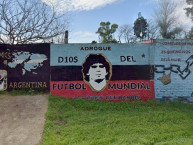 Mural - Graffiti - Pintadas - Mural de la Barra: Los Pibes del Barrio &bull; Club: Brown de Adrogué &bull; País: Argentina