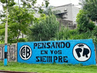 Mural - Graffiti - Pintadas - Mural de la Barra: Los Piratas Celestes de Alberdi &bull; Club: Belgrano &bull; País: Argentina