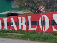 Mural - Graffiti - Pintada - Mural de la Barra: Los REDiablos &bull; Club: Ñublense