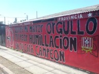 Mural - Graffiti - Pintadas - Mural de la Barra: Los REDiablos &bull; Club: Ñublense &bull; País: Chile