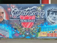 Mural - Graffiti - Pintadas - Mural de la Barra: Los REDiablos &bull; Club: Ñublense &bull; País: Chile