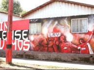 Mural - Graffiti - Pintada - "LRV, Sector Rio Viejo, Chillán" Mural de la Barra: Los REDiablos &bull; Club: Ñublense