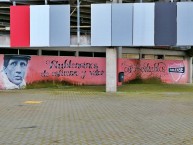 Mural - Graffiti - Pintada - Mural de la Barra: Los REDiablos &bull; Club: Ñublense