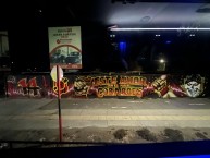 Mural - Graffiti - Pintadas - "La 14 oriente" Mural de la Barra: Los Rojinegros &bull; Club: Rangers de Talca &bull; País: Chile