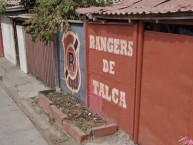 Mural - Graffiti - Pintadas - Mural de la Barra: Los Rojinegros &bull; Club: Rangers de Talca &bull; País: Chile