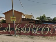 Mural - Graffiti - Pintadas - Mural de la Barra: Los Rojinegros &bull; Club: Rangers de Talca &bull; País: Chile