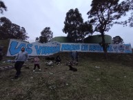 Mural - Graffiti - Pintada - "Los villeros, peimeros en aguante " Mural de la Barra: Los Villeros &bull; Club: Cerro