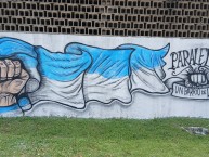 Mural - Graffiti - Pintadas - "Paralelo 38 historia de lucha" Mural de la Barra: Los Villeros &bull; Club: Cerro &bull; País: Uruguay