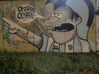 Mural - Graffiti - Pintadas - "Ygr!" Mural de la Barra: Los Villeros &bull; Club: Cerro &bull; País: Uruguay