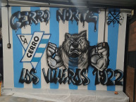 Mural - Graffiti - Pintadas - "Cerro norte" Mural de la Barra: Los Villeros &bull; Club: Cerro &bull; País: Uruguay
