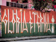 Mural - Graffiti - Pintada - "Mural en memoria de la CONMEBOL Libertadores de 2023" Mural de la Barra: Movimento Popular Legião Tricolor • Club: Fluminense