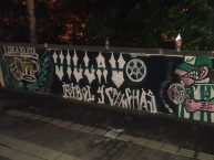 Mural - Graffiti - Pintadas - Mural de la Barra: Nación Verdolaga • Club: Atlético Nacional • País: Colombia