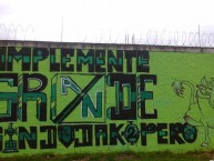 Mural - Graffiti - Pintada - Mural de la Barra: Nación Verdolaga • Club: Atlético Nacional