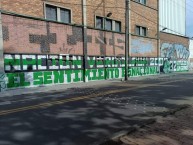 Mural - Graffiti - Pintada - Mural de la Barra: Nación Verdolaga • Club: Atlético Nacional