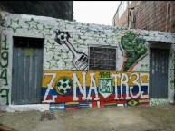 Mural - Graffiti - Pintada - Mural de la Barra: Nación Verdolaga • Club: Atlético Nacional