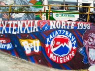 Mural - Graffiti - Pintada - Mural de la Barra: Rexixtenxia Norte • Club: Independiente Medellín