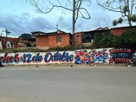 Mural - Graffiti - Pintadas - Mural de la Barra: Rexixtenxia Norte &bull; Club: Independiente Medellín &bull; País: Colombia