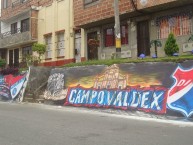 Mural - Graffiti - Pintada - Mural de la Barra: Rexixtenxia Norte • Club: Independiente Medellín