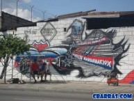 Mural - Graffiti - Pintadas - Mural de la Barra: Rexixtenxia Norte • Club: Independiente Medellín • País: Colombia