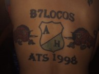 Tattoo - Tatuaje - tatuagem - Tatuaje de la Barra: Alta Tensión Sur • Club: Atlético Huila