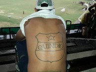 Tattoo - Tatuaje - tatuagem - Tatuaje de la Barra: Artillería Verde Sur • Club: Deportes Quindío