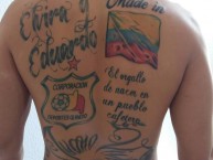 Tattoo - Tatuaje - tatuagem - Tatuaje de la Barra: Artillería Verde Sur • Club: Deportes Quindío