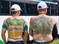 Tattoo - Tatuaje - tatuagem - Tatuaje de la Barra: Artillería Verde Sur &bull; Club: Deportes Quindío