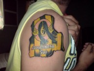 Tattoo - Tatuaje - tatuagem - Tatuaje de la Barra: Avalancha Sur • Club: Deportivo Táchira