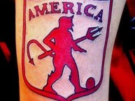 Tattoo - Tatuaje - tatuagem - Tatuaje de la Barra: Baron Rojo Sur • Club: América de Cáli