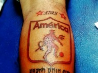 Tattoo - Tatuaje - tatuagem - Tatuaje de la Barra: Baron Rojo Sur • Club: América de Cáli