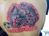 Tattoo - Tatuaje - tatuagem - Tatuaje de la Barra: Baron Rojo Sur • Club: América de Cáli