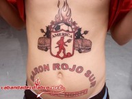 Tattoo - Tatuaje - tatuagem - Tatuaje de la Barra: Baron Rojo Sur • Club: América de Cáli