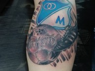 Tattoo - Tatuaje - tatuagem - Tatuaje de la Barra: Blue Rain • Club: Millonarios