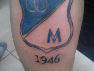 Tattoo - Tatuaje - tatuagem - Tatuaje de la Barra: Blue Rain • Club: Millonarios