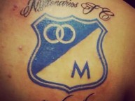 Tattoo - Tatuaje - tatuagem - Tatuaje de la Barra: Blue Rain • Club: Millonarios