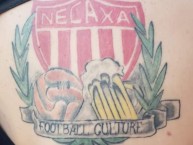 Tattoo - Tatuaje - tatuagem - Tatuaje de la Barra: Comando Rojiblanco • Club: Club Necaxa