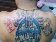 Tattoo - Tatuaje - tatuagem - Tatuaje de la Barra: Comando SVR • Club: Alianza Lima