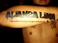 Tattoo - Tatuaje - tatuagem - Tatuaje de la Barra: Comando SVR • Club: Alianza Lima