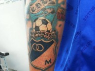 Tattoo - Tatuaje - tatuagem - Tatuaje de la Barra: Comandos Azules • Club: Millonarios