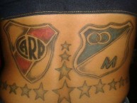 Tattoo - Tatuaje - tatuagem - Tatuaje de la Barra: Comandos Azules • Club: Millonarios