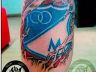 Tattoo - Tatuaje - tatuagem - Tatuaje de la Barra: Comandos Azules • Club: Millonarios